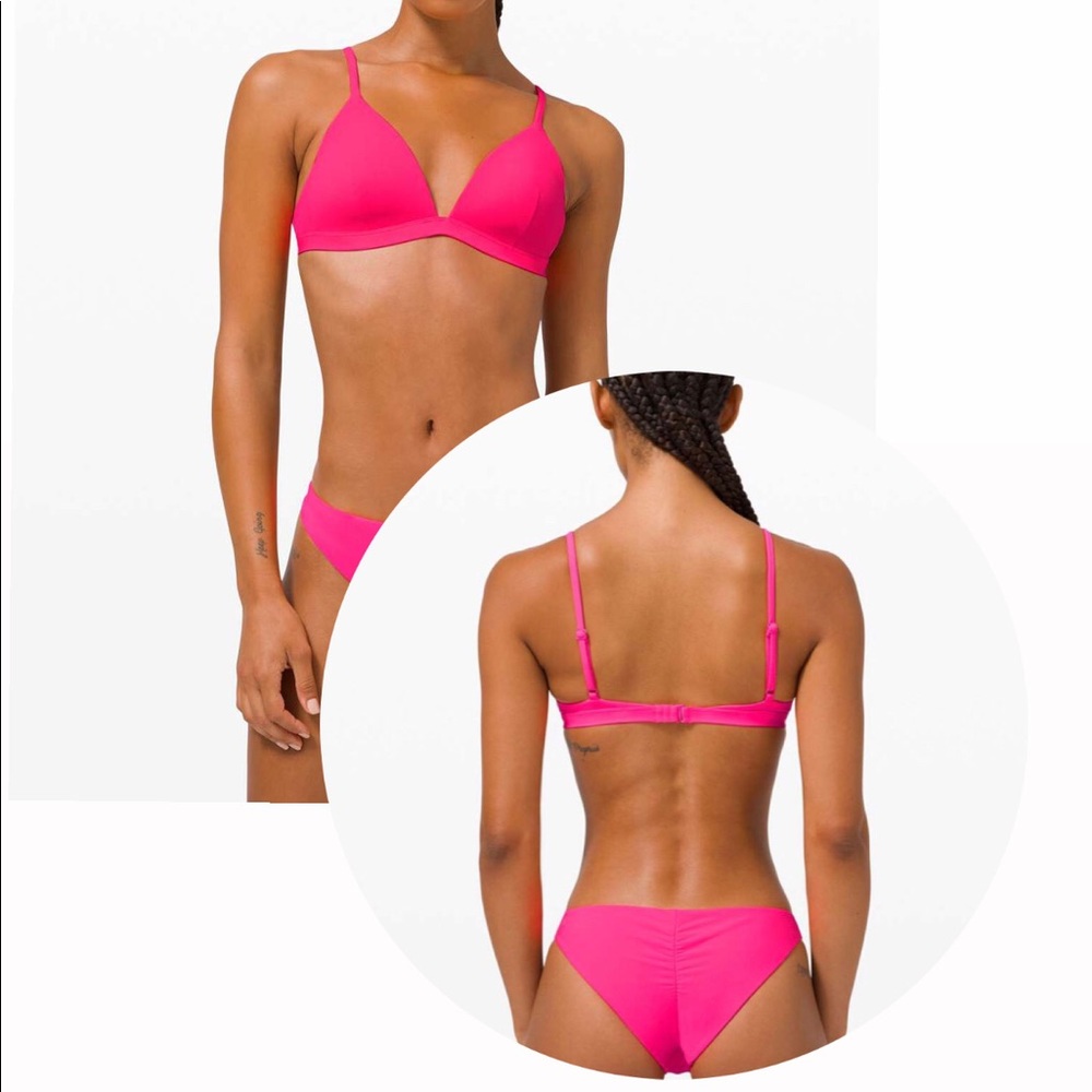 lululemon athletica Pink Bikini TOP